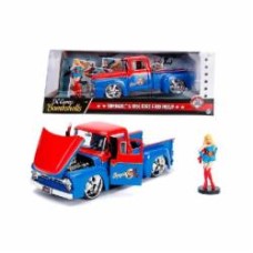 Машинка Jada 1:24 Комиксы DC. Супердевушка Форд F-100 (1956) с фигуркой 253255008