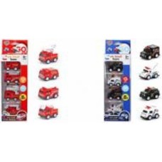 Набор машинок Shantou 4 шт 1:50 JM52254/53