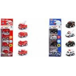 Набор машинок Shantou 4 шт 1:50 JM52254/53
