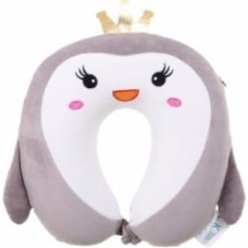 Подушка дорожная Bewalker Принцесса 28х28 см серый BMPMIX0726/ neck pillow