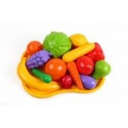 Игровой набор ТехноК 16 элементов на подносе 5347