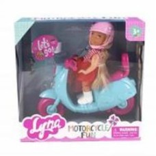 Игровой набор Shantou Кукла Тая на скутере 4607