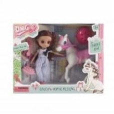 Игровой набор Shantou Кукла Мия с лошадью 58003