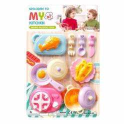 Игрушечный набор DIY TOYS Кухня с посудой для приготовления 6809397