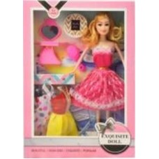 DIY TOYS модельная с аксессуарами и одеждой, 28см 6809380