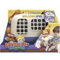 Игровой набор Xin Le Tong Ветеринар Pick me котик в корзине, 12 аксессуаров MX0404152