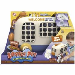 Игровой набор Xin Le Tong Ветеринар Pick me собачка в корзине 12 аксессуаров MX0404151