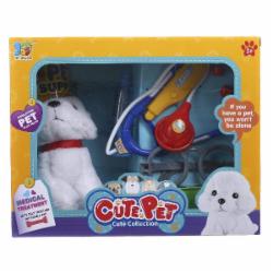 Игровой набор Jia Ning Da Cute pet ветеринар собачка белая HSP1287048