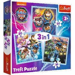 Пазл Trefl 3 в 1 Щенячий патруль 2 34869