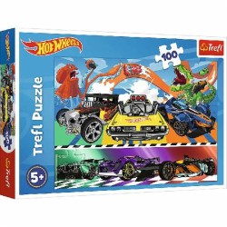 Пазлы Trefl 100 Hot Wheels 16466