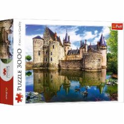 Пазл Trefl 3000 Замок в Сюлли-сюр-Луаре Франция 33075