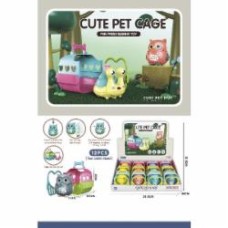 Игрушка заводная MINI MY LOVELY PET Сова в корзине в ассортименте 10,5х10х9,5 см SA126041