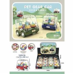 Игрушка PET GEAR CAR Автомобиль механический в ассортименте 9х10х9,5 см SA172982
