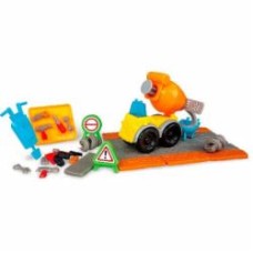 Набор для творчества Paulinda масса для лепки Kids Dough На строительстве 221003