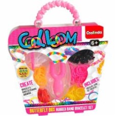 Набор для творчества Paulinda Cool-Loom резинки для плетения браслетиков 300 шт. CLM-0004