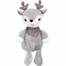 Мягкая игрушка Luna Kids Рождественская Олень Бобо 29 см серый DT210814
