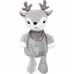 Мягкая игрушка Luna Kids Рождественская Олень Бобо 29 см серый DT210814