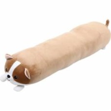 Мягкая игрушка-подушка Luna Kids Корги 80 см бежевый DT230349