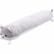 Мягкая игрушка-подушка Luna Kids Кошка 80 см серый DT230349