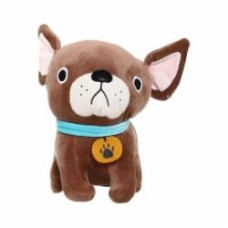 Мягкая игрушка Luna Kids Чихуахуа 28 см коричневый DT241026