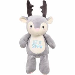 Мягкая игрушка Luna Kids Рождественская Олень Бобо 32 см серый DT240637