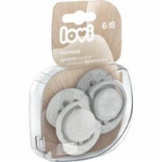 Набор пустышек динамических Lovi Harmony Boy 6-18 месяцев 2 шт 22/907boy