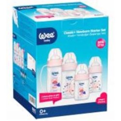 Набор Wee Baby для кормления новорожденных classic plus розовый