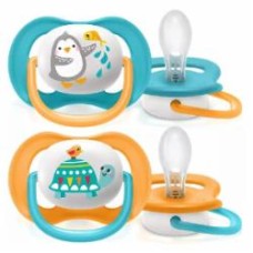 Пустышка Philips Avent Ultra Air Animal 6-18 міс. SCF080/07 2 шт