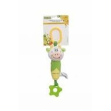 Игрушка-подвеска Baby Team с прорезывателем Веселые животные в ассортименте 8525