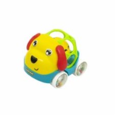Игрушка-погремушка Baby Team Машинка-собачка 8411