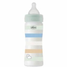 Бутылочка Chicco Well-Being Colors 2м+ мятная 250 мл (28623.21) Бутылочка Chicco Well-Being Colors 2м+ мятная 250 мл (28623.21)