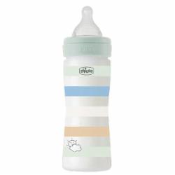 Бутылочка Chicco Well-Being Colors 2м+ мятная 250 мл (28623.21) Бутылочка Chicco Well-Being Colors 2м+ мятная 250 мл (28623.21)