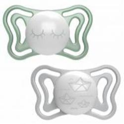 Пустышка Chicco Physio Light силиконовая 16-36 мес. с футляром 2 шт. (71039.41)