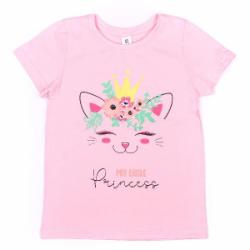 Футболка для девочек Luna Kids Princess р.98 розовый