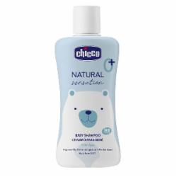 Шампунь детский Chicco с алоэ и маслом сладкого миндаля Natural Sensation 