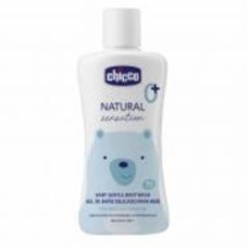 Детский гель для купания Chicco с алоэ и ромашкой Natural Sensation 