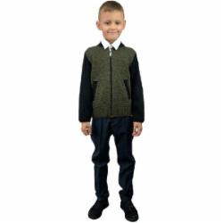 Бомбер для мальчика ART KNIT р.116 хаки Бомбер для мальчика ART KNIT р.116 хаки