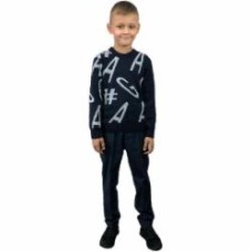 Джемпер для мальчика ART KNIT GA р.116 синий