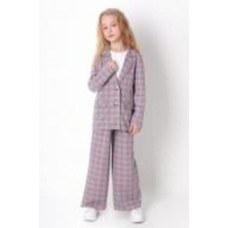Костюм для девочки Mevis 152 серо-розовый 4268