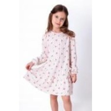 Платье Mevis р.98 бежевый с рисунком