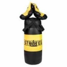 Игровой набор Strateg боксерский желто-чорный большой 2073