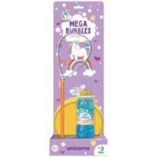 Набор мыльных пузырей DoDo Mega Bubbles с тарелкой Единорожки 450 мл 500118