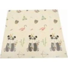 Игровой коврик Bambinelli двусторонний Panda 150x200х1 см в сумке