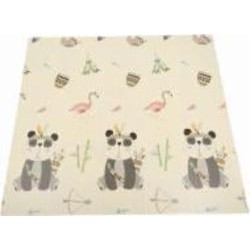 Игровой коврик Bambinelli двусторонний Panda 150x200х1 см в сумке