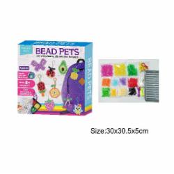 Набор для творчества ZHI MING XING Bead Pets бусы для плетения с кейсом Макарун-А HSP1403904