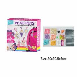 Набор для творчества ZHI MING XING Bead Pets бусы для плетения с кейсом Макарун-B HSP1403903