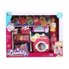 Игровой набор Lenca Toys день стирки с куклой и аксессуарами HSP1293278