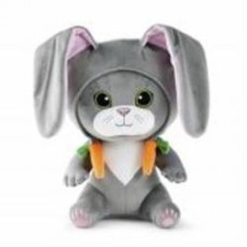 Мягкая игрушка WP Merchandise Кото-Кролик 28 см серый FWPCATBANNY22GY00