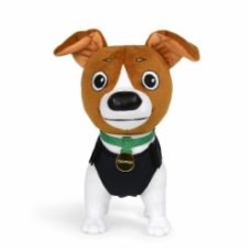 Мягкая игрушка WP Merchandise Пес Патрон 27 см бежевый с белым FWPATRONPL22WTBN1