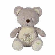 Мягкая игрушка Nicotoy Мишка Ричард 22 см серый 5796641